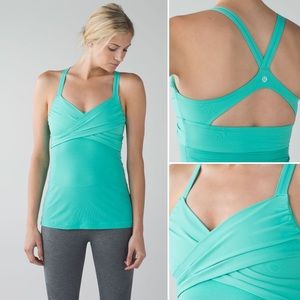 Lululemon Wrap It Up Tank | Bali Breeze | Size 6